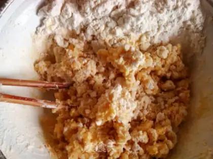 Make Garbage cake step 0