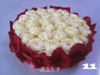 Make Rose cheesecake step 22
