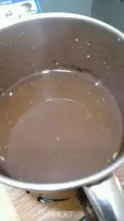 Make Cream ginger tea step 4