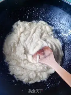 Make Green bean cake step 4
