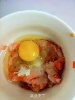 Make Carrot chicken balls step 2