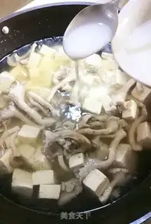 Make Tofu soup step 4