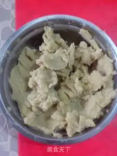 Make Green bean cake step 6