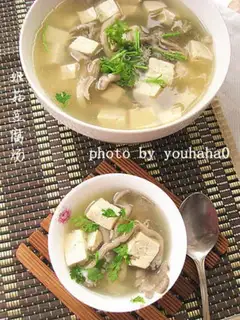 Make Tofu soup step 5