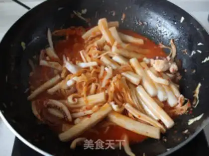 Make Korean seafood pickles step 10