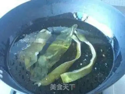 Make Homemade fake fish belly step 5