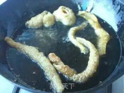 Make Homemade fake fish belly step 6