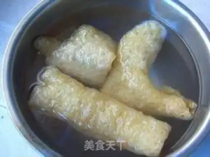 Make Homemade fake fish belly step 10