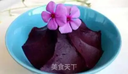 Make ♪ Purple roses ice mooncake ♪ step 7
