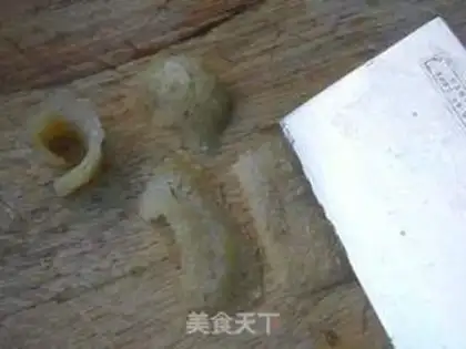 Make Homemade fake fish belly step 11
