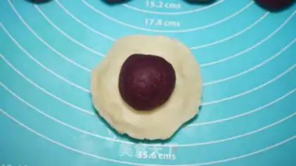 Make ♪ Purple roses ice mooncake ♪ step 10