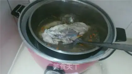 Make Cricket chicken soup step 6