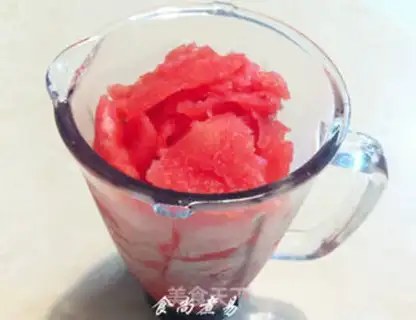 Make Fresh watermelon juice step 3