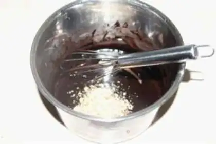 Make Almond chocolate cake step 9