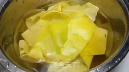 Make Honey tea step 1