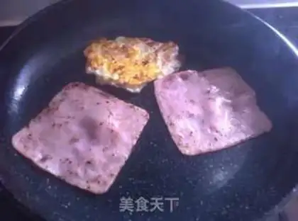 Make Homemade easy sandwich step 3