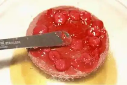 Make Almond chocolate cake step 17