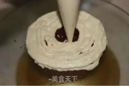 Make Almond chocolate cake step 18