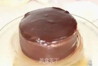 Make Almond chocolate cake step 22