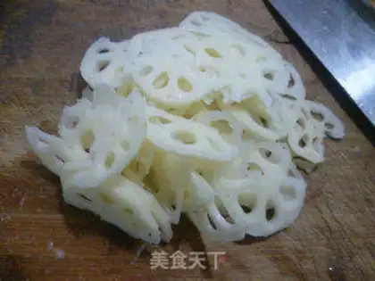 Make The lilies mixed with cabbage step 2