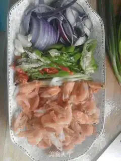 Make Fries shrimp step 2