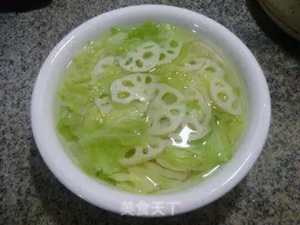 Make The lilies mixed with cabbage step 4
