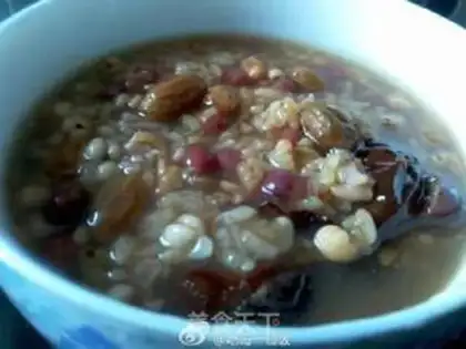 Make Red-tree porridge step 1