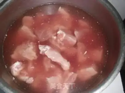 Make The radish spinal soup step 0