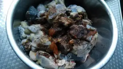 Make Tartar chicken step 1