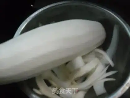 Make The radish spinal soup step 4