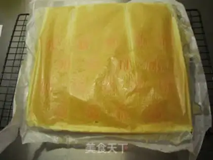 Make Colored apple cake roll step 22