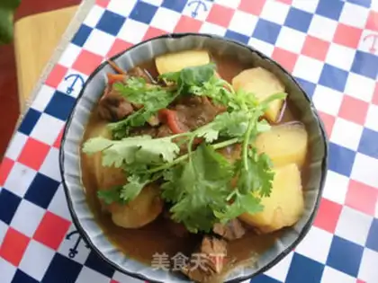 Make Tomato potato stew step 5