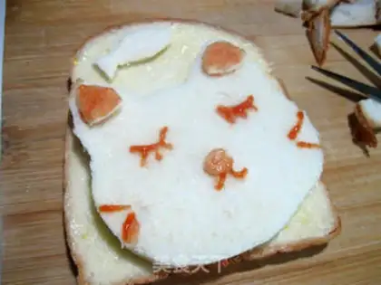 Make Cartoon breakfast step 5