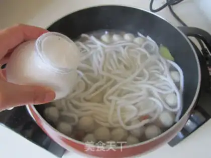 Make Fishball potato soup step 6