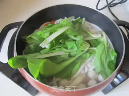 Make Fishball potato soup step 7