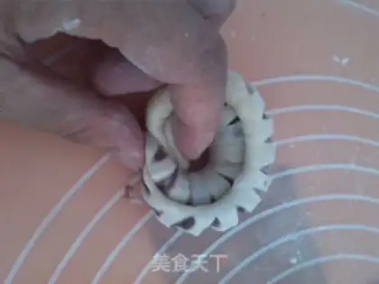 Make ♪ Flower bean sand bread ♪ step 15