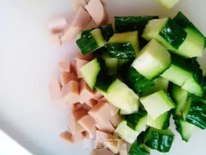 Make Mashed corn salad sauce step 3