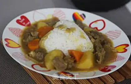 Make Rich curry step 14