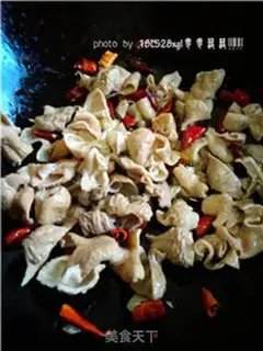 Make Spicy intestines step 4