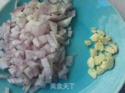 Make Curry curry veal mooncake step 1