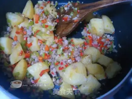 Make Moisture potatoes step 11