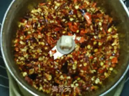 Make Spicy bean sauce step 3