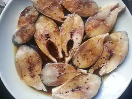 Make Old Ning Po smelled like fish step 1