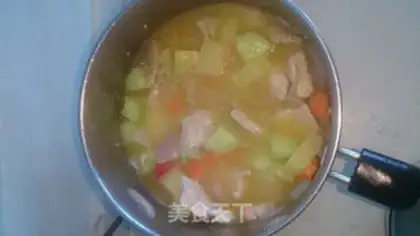 Make Curry oatmeal step 1