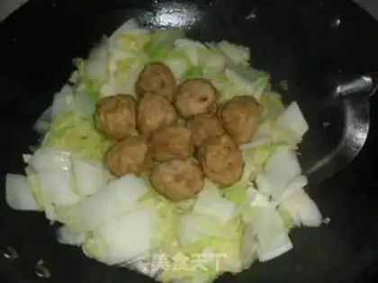 Make "Big cabbage meat" step 4