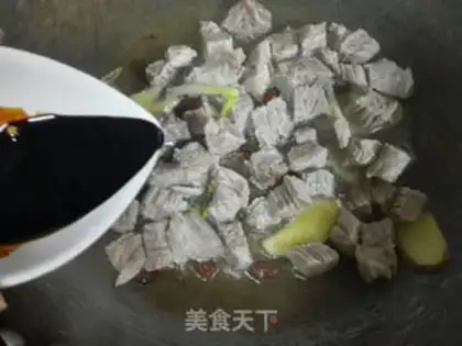 Make Red beef noodles step 9
