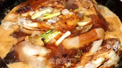 Make Red pig hoof step 5