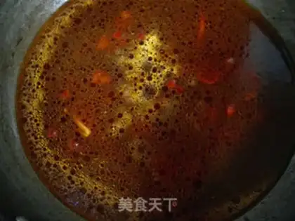 Make Red beef noodles step 10