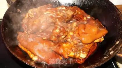 Make Red pig hoof step 6