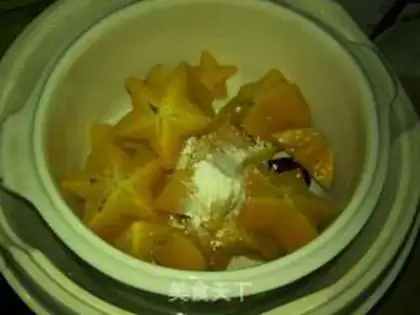 Make Peach stew step 0